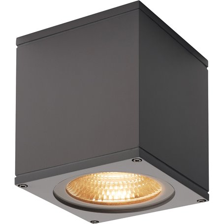 Luminaria Led techo exterior SLV BIG THEO 234535 Antracita