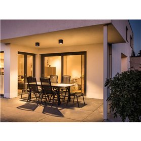 Luminaria Led techo exterior SLV BIG THEO 234535 Antracita