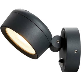 Luminaria Led superficie pared SLV ESKINA SENSOR 1002904 Antracita