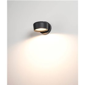 Luminaria Led superficie pared SLV ESKINA SENSOR 1002904 Antracita
