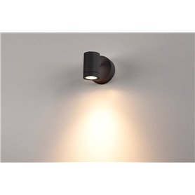 Luminaria Led superficie pared SLV HELIA 233245 Antracita 