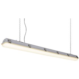 Luminaria Led techo exterior SLV IMPERVA 150 CW 1001317 Gris