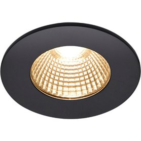 Luminaria Led empotrable exterior SLV PATTA-I REDONDA 1002098 Negro