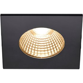 Luminaria Led empotrable exterior SLV PATTA-I CUADRADA 1002101 Negro
