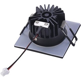 Luminaria Led empotrable exterior SLV PATTA-I CUADRADA 1002101 Negro