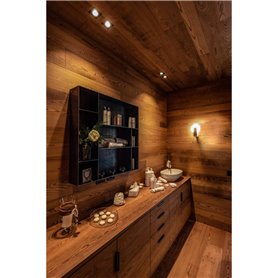 Luminaria Led empotrable exterior SLV PATTA-I CUADRADA 1002101 Negro