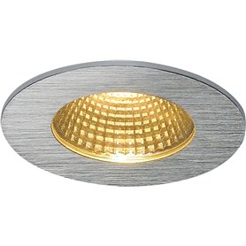 Luminaria Led empotrable exterior SLV PATTA-I REDONDA 114426 Aluminio