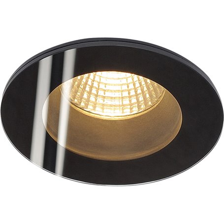 Luminaria Led empotrable exterior SLV PATTA-F REDONDA 114440 Negro