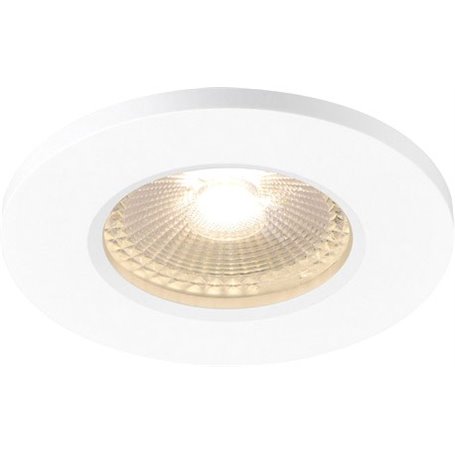 Luminaria Led empotrable exterior SLV KAMUELA REDONDA 1001016 Blanco