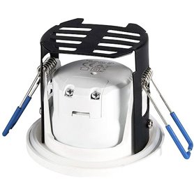 Luminaria Led empotrable exterior SLV KAMUELA REDONDA 1001016 Blanco