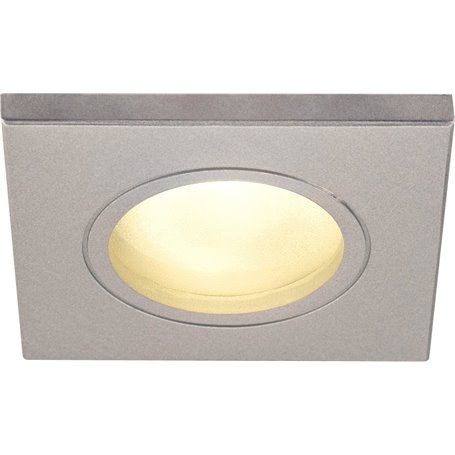Luminaria empotrable exterior SLV DOLIX OUT CUADRADA 1001171 Gris