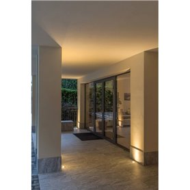 Luminaria Led empotrable suelo exterior SLV DASAR 920 Acero inox 233500