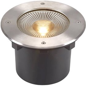 Luminaria empotrable SLV Rocci 200 EL 1006104 Inox 3000k Redonda