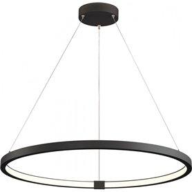 Luminaria Led colgante SLV ONE 80 DALI 1002911 Negro