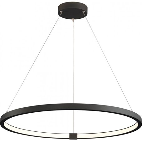 Luminaria Led colgante SLV ONE 80 DALI 1002911 Negro
