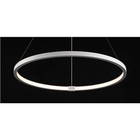 Luminaria Led colgante SLV ONE 80 DALI 1002912 Blanco