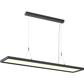 Luminaria Led colgante SLV WORKLIGHT PD DALI 1005395 Negro