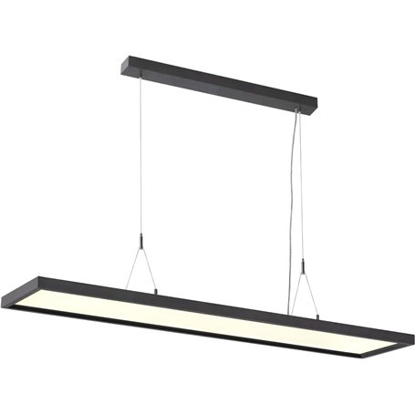 Luminaria Led colgante SLV WORKLIGHT PD DALI 1005395 Negro