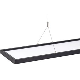 Luminaria Led colgante SLV WORKLIGHT PD DALI 1005395 Negro