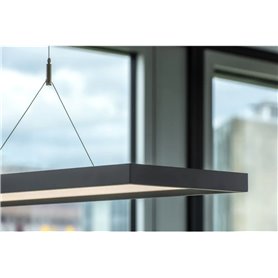 Luminaria Led colgante SLV WORKLIGHT PD DALI 1005395 Negro