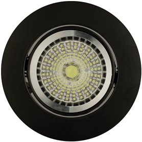Empotrable redondo Basculante de techo Jiso Iluminacion 634D-01 Negro