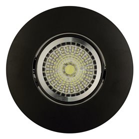 Empotrable redondo Basculante de techo Jiso Iluminacion 639D-01 Negro