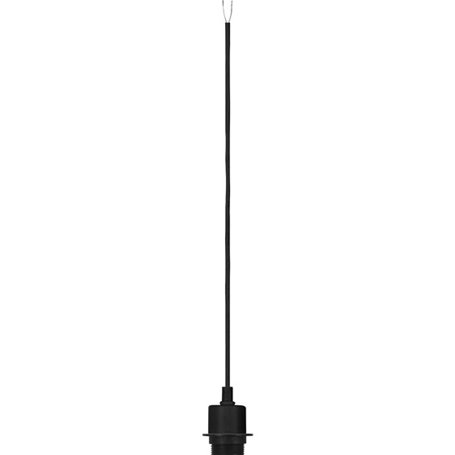 Luminaria colgante SLV FENDA E27 PD 132660 Negro 
