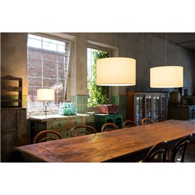 Pantalla luminaria textil 45cm SLV FENDA 156113 Beige