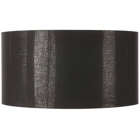 Pantalla luminaria textil 70cm SLV FENDA 1000580 Negro/Cobre
