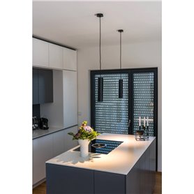 Luminaria colgante SLV ENOLA B PD1 Negro 151850