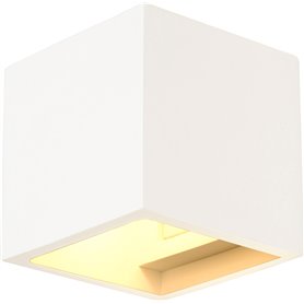 Luminaria Aplique SLV PLASTRA CUBE 148018 Blanco