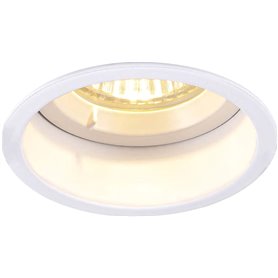 Empotrable redondo de techo SLV HORN DL 1005436 Blanco