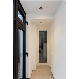 Empotrable Led redondo de techo SLV HORN MAGNA 1002592 Negro