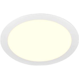 Empotrable Led redondo de techo SLV SENSER 24 4000K 1004696 Blanco