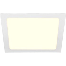 Empotrable Led cuadrado de techo SLV SENSER 24 3000K 1003013 Blanco