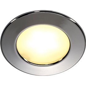 Empotrable Led redondo de techo SLV DL 126 3000K 112222 Cromo