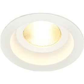 Empotrable Led redondo de techo SLV CONTONE rigida PHASE 161291 Blanco