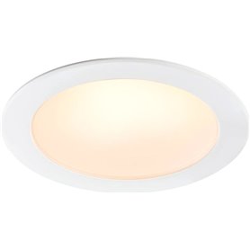 Empotrable Led redondo de techo SLV AKALO D83 PHASE 112242 Blanco