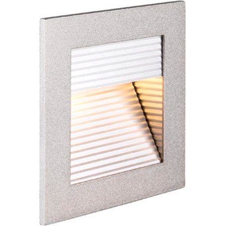 Empotrable Led señalizacion SLV FRAME CURVE 1000575 Gris 