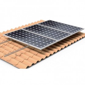 Kit Estructura solar para soporte coplanar Sunfer 01V06 para 6 paneles 
