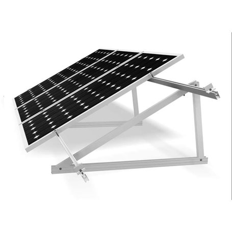 Kit Estructura solar inclinado a 30º o 15º Sunfer 11V4 para 4 paneles 