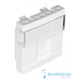 MODULO P/CONECT.RJ45 1 SALIDA 2M Q-45 BL