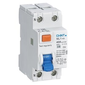 Diferencial accesoriable Chint NL1-2-40-30AC/AX NL-1 2P 40A 30ma AC