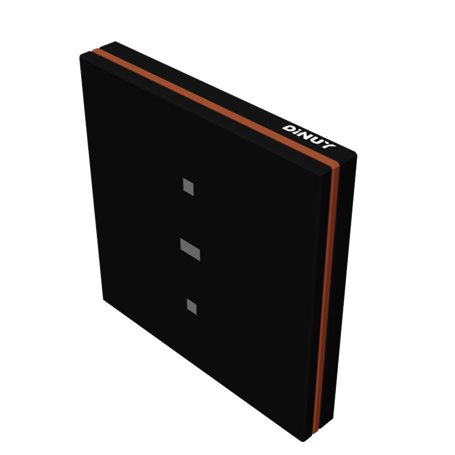 Sensor proximidad Laüka Dot cristal negro DINUY PU KNT PR1 Cobre