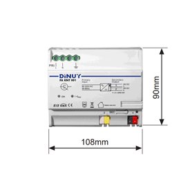 Fuente de alimentacion 640mA con salida auxiliar DINUY FA KNT 001