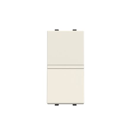 Interruptor estrecho Niessen N2101 BB serie Zenit Blanco