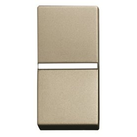 Conmutador estrecho Niessen N2102 CV serie Zenit color cava