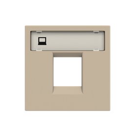 Tapa para conector informatica  Niessen N2218.1 CV serie Zenit color Cava