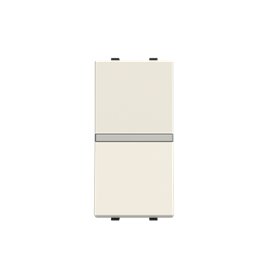 Interruptor Bipolar estrecho Niessen N2101.2 BL serie Zenit Blanco