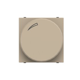 Regulador giratorio/pulsacion para LED Niessen N2260.3 CV serie Zenit color Cava